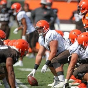 Cleveland Browns in weiß