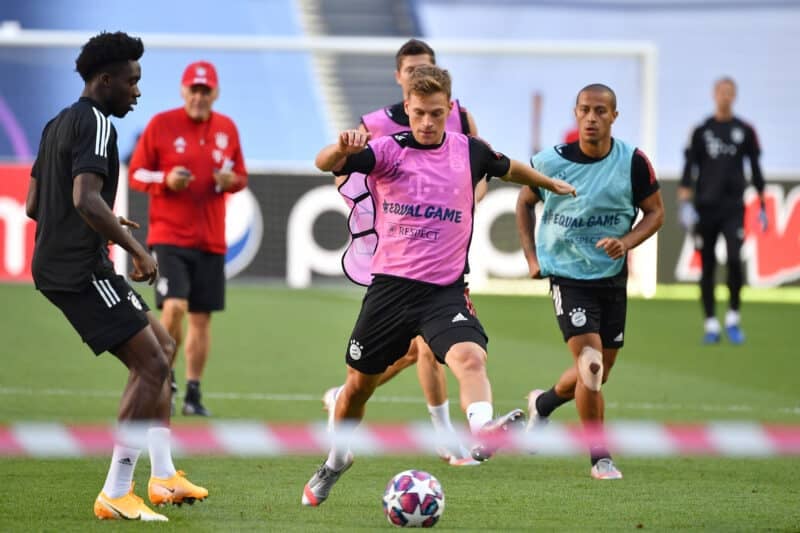 Training Bayern München vor dem Spiel gegen Paris Saint Germain