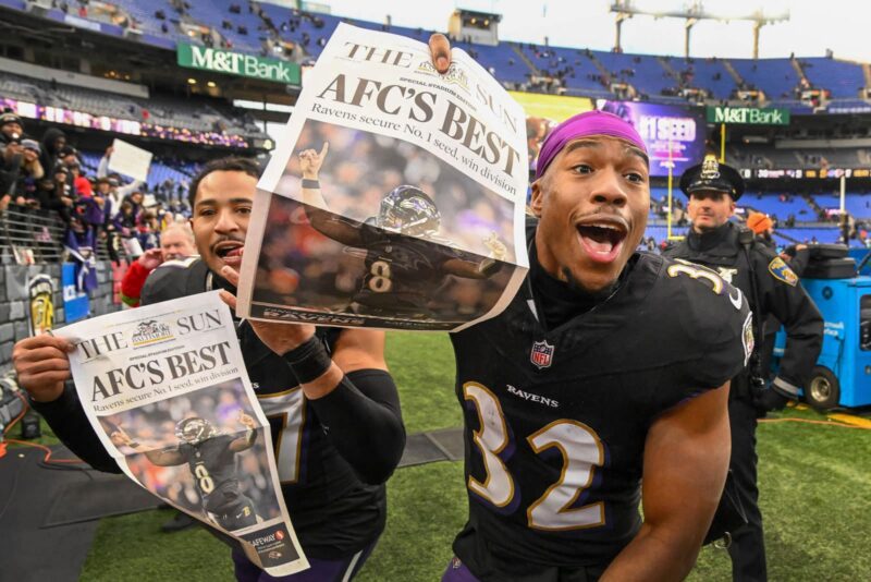 Baltimore Ravens AFC North Champions