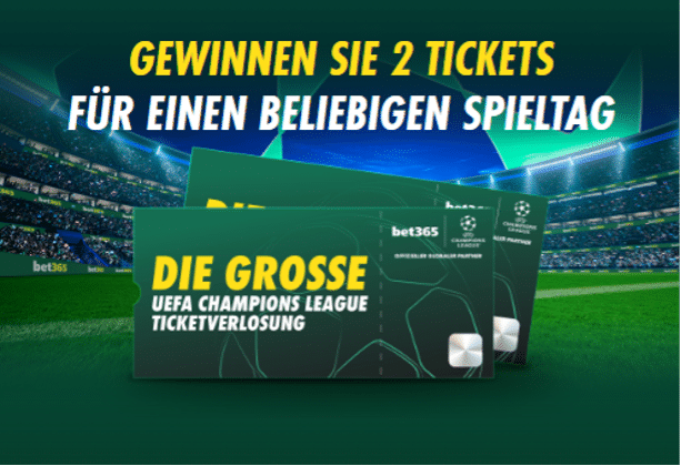 UEFA Champions League Ticketverlosung bei bet365