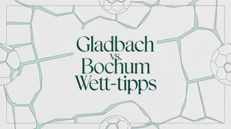 Gladbach vs. Bochum Wett-Tipps 25.01.2025